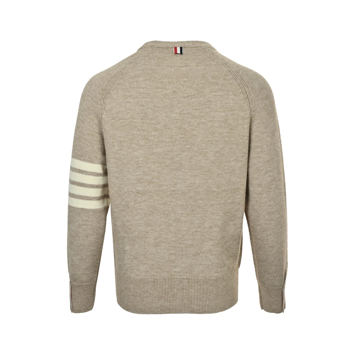 Thom Browne/Thom Brown four-bar wool crew neck sweater