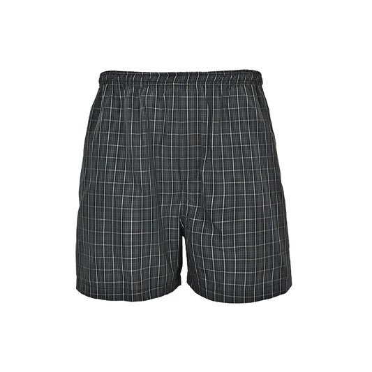 Balenciaga/Balanciaga wheat ear embroidered plaid beach shorts