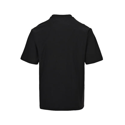 Prada 25ss dark pattern terry embroidered logo short sleeves