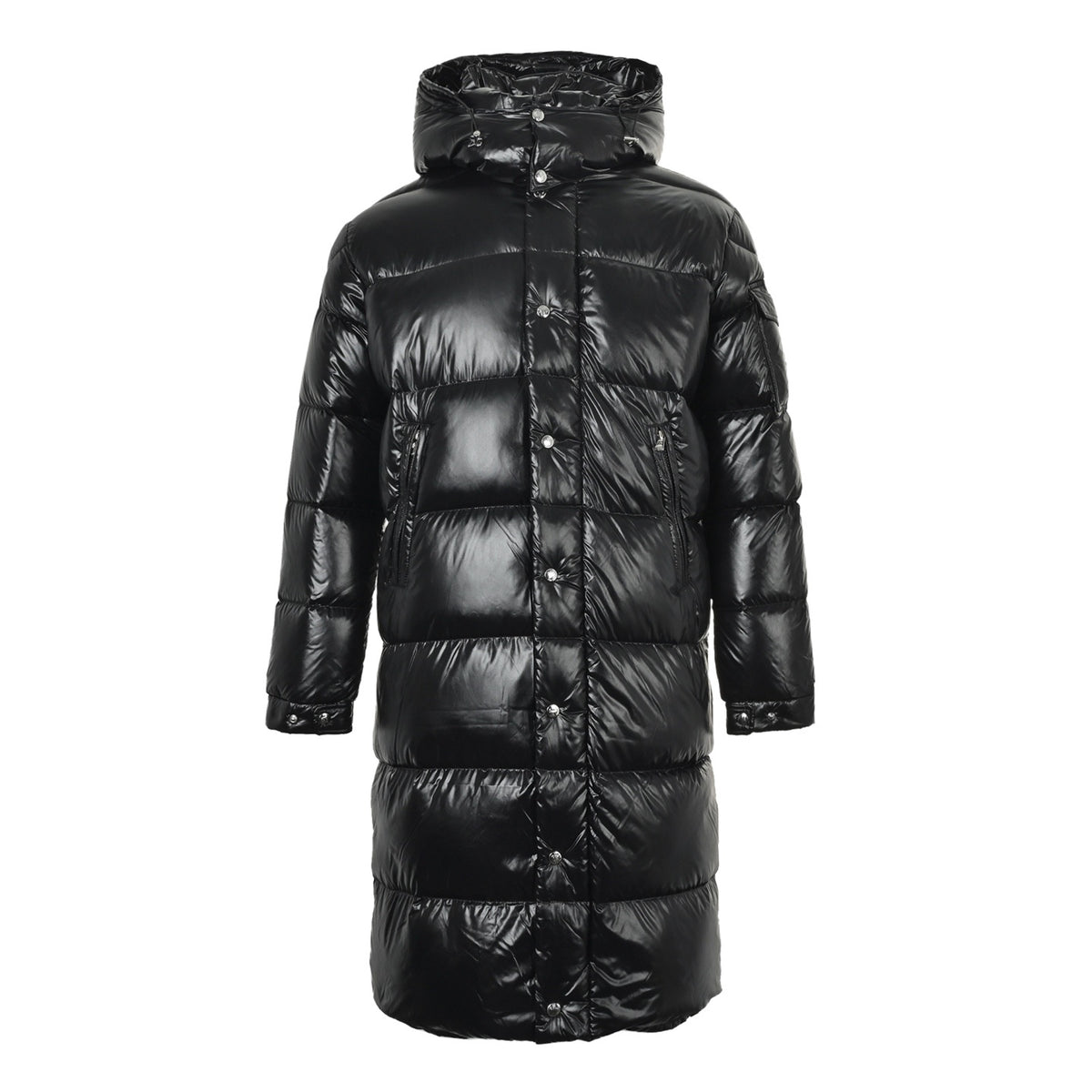 Moncler/Meng Mouth Green Lined Long Maya Down Jacket