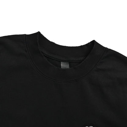 Chrome Hearts multi-label patch cross embroidery short sleeves