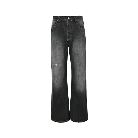 Acne Studio 2021M splash ink jeans
