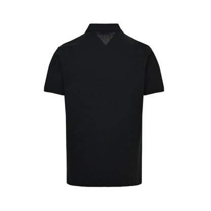 Burberry 25ss hem war horse patch Polo short sleeves