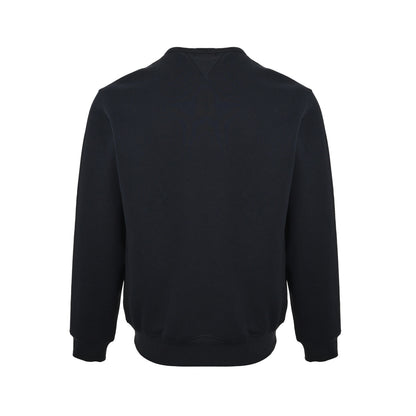 Ralph Lauren pony logo embroidered round neck sweatshirt (navy blue)