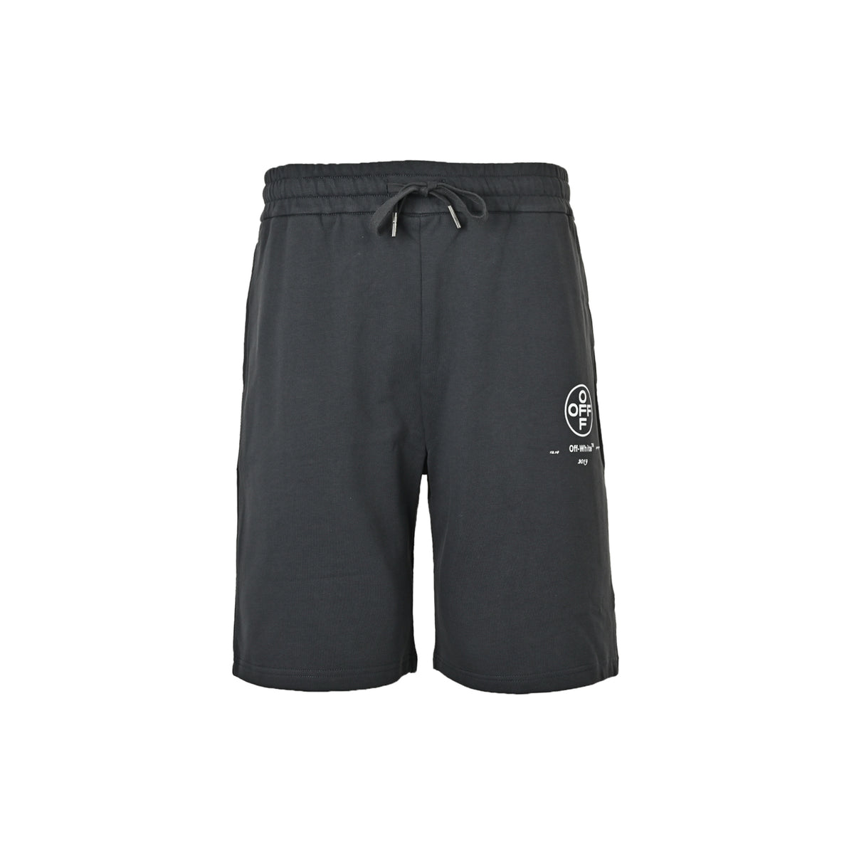 OFFWHITE round OFF letter print shorts