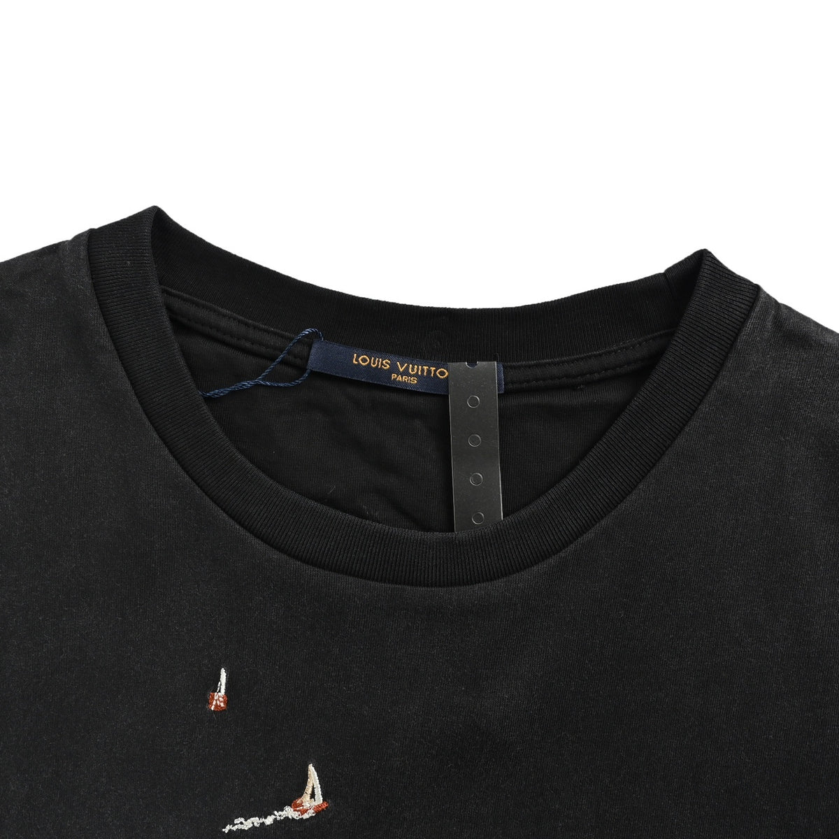 Louis Vuitton Paper Crane Sailing Embroidered Short Sleeve