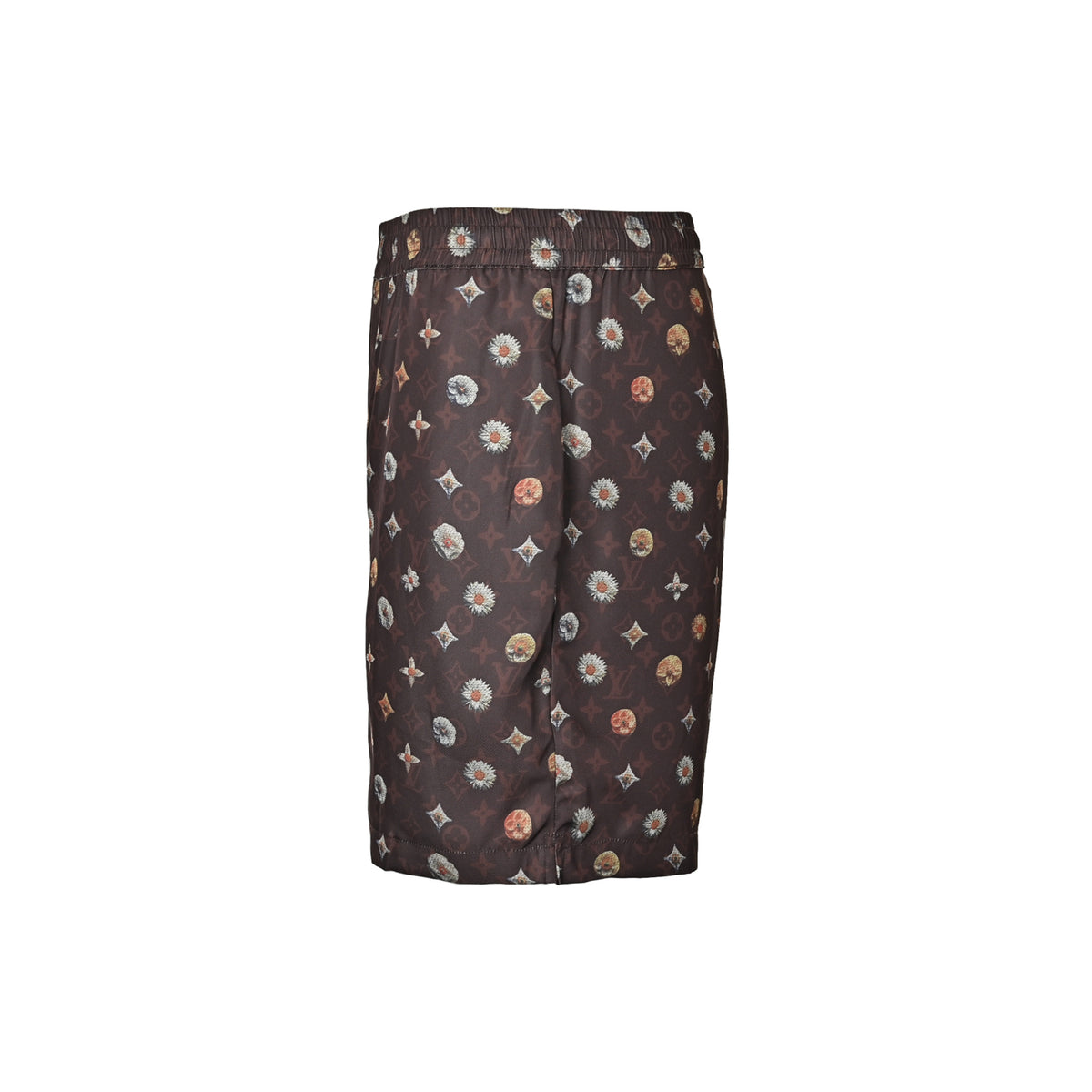Louis Vuitton 26ss presbyopia daisy all-over printed suit shorts