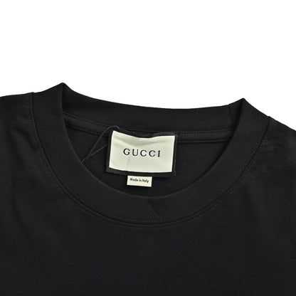 Gucci 1921 Double G logo embroidered short sleeves