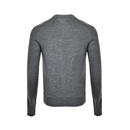 Prada small label wool embroidered thin cardigan