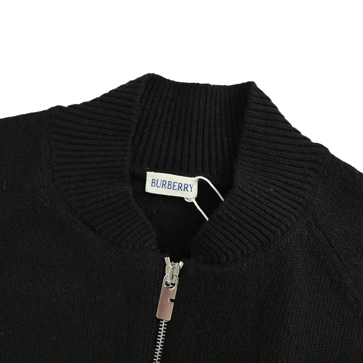 Burberry 25Fw shield jacquard sweater zipper jacket