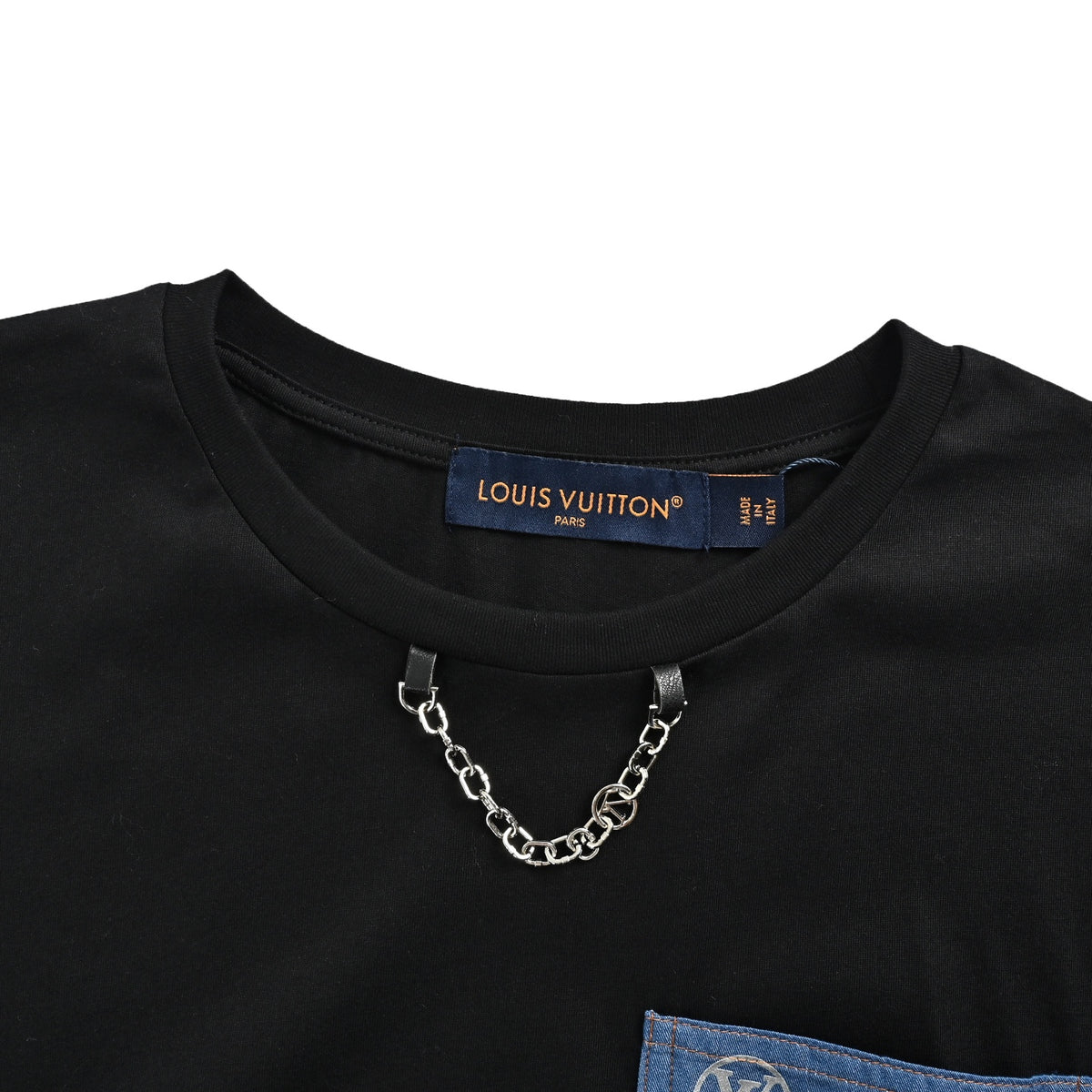 Louis Vuitton presbyopic pocket chain short sleeves