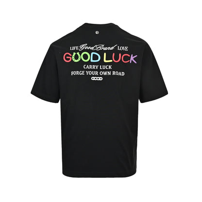 GOODBRAND 26ss Year of the Horse three-dimensional silicone slogan short sleeves