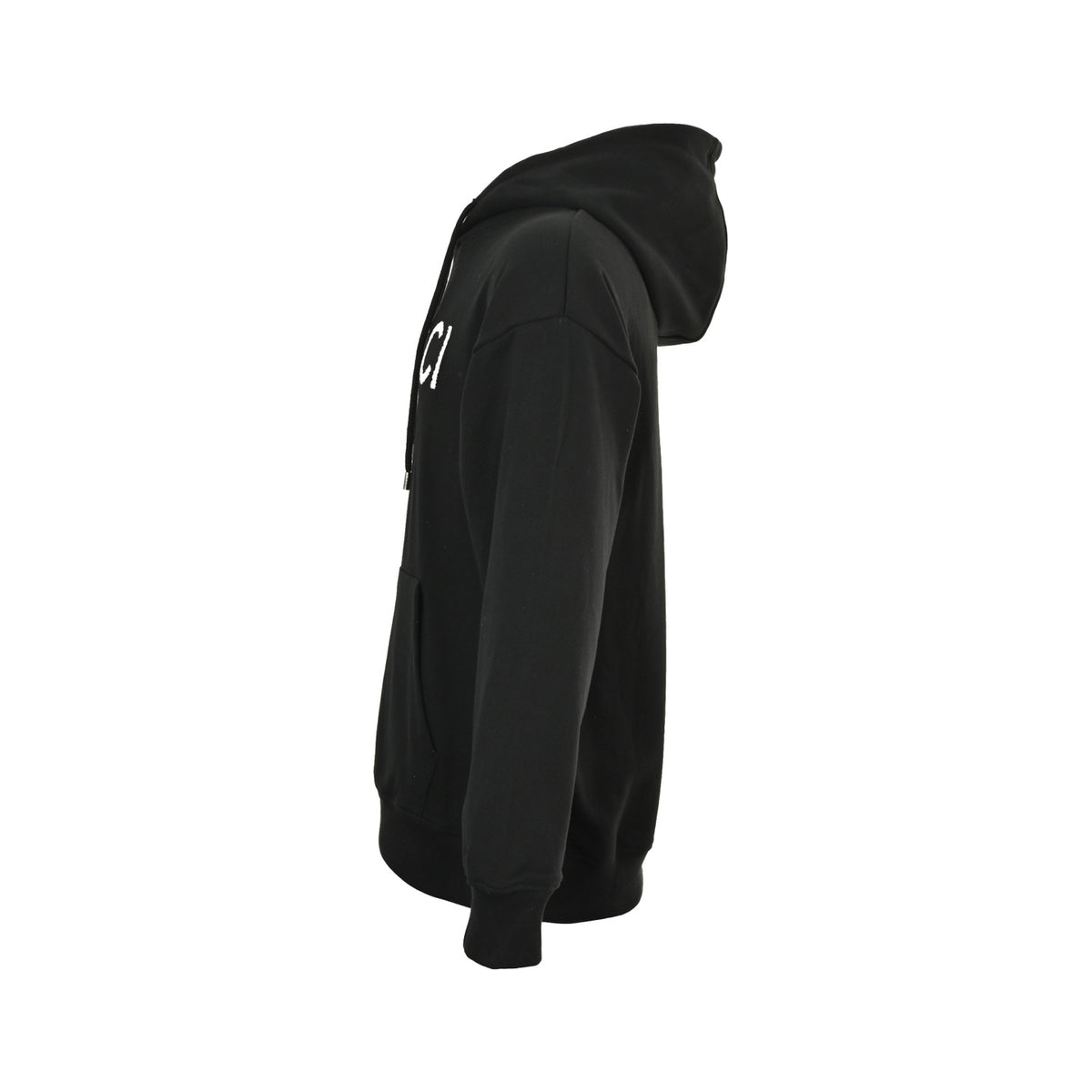 Gucci 25Fw letter embroidered hooded sweatshirt