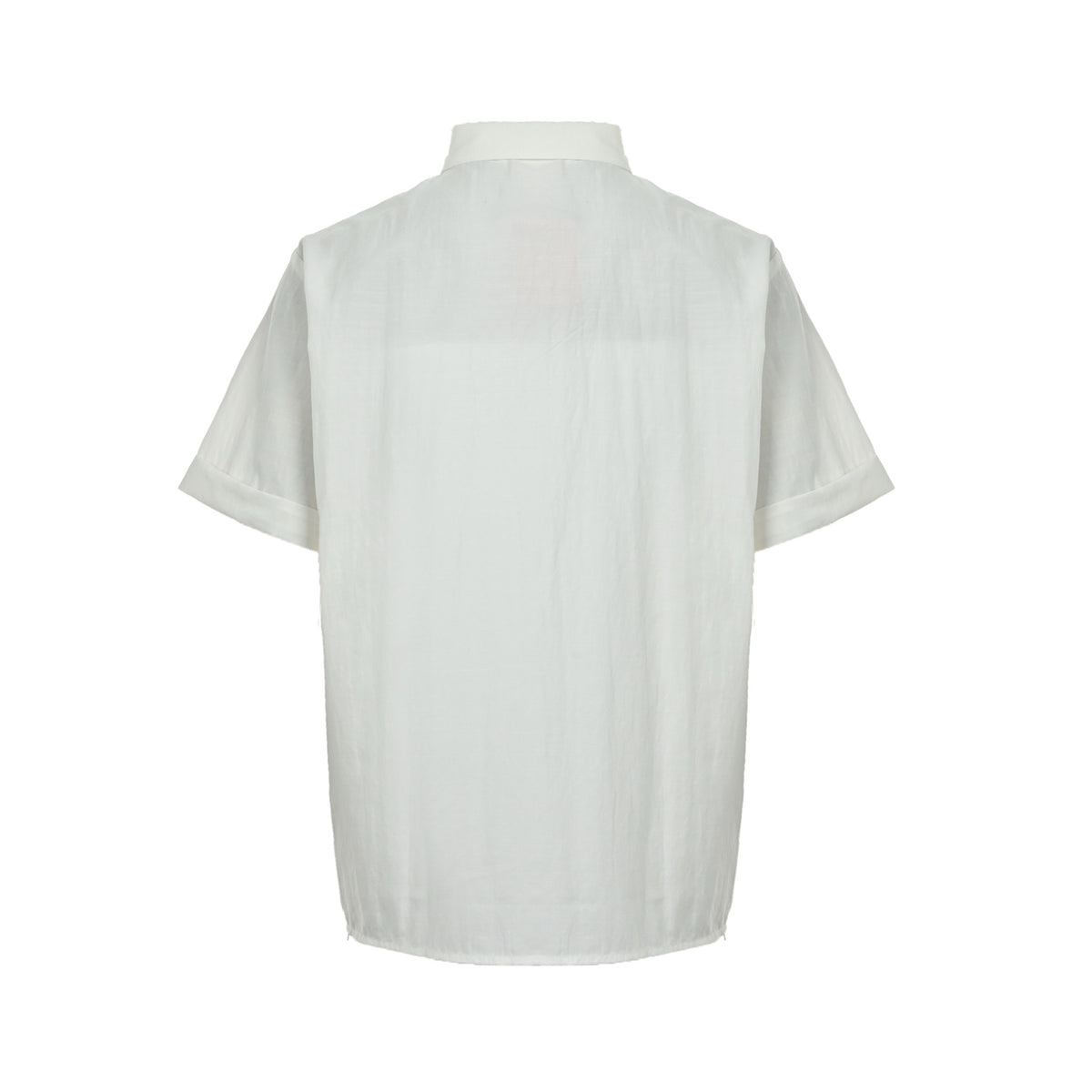 Miu Miu small black label short-sleeved shirt
