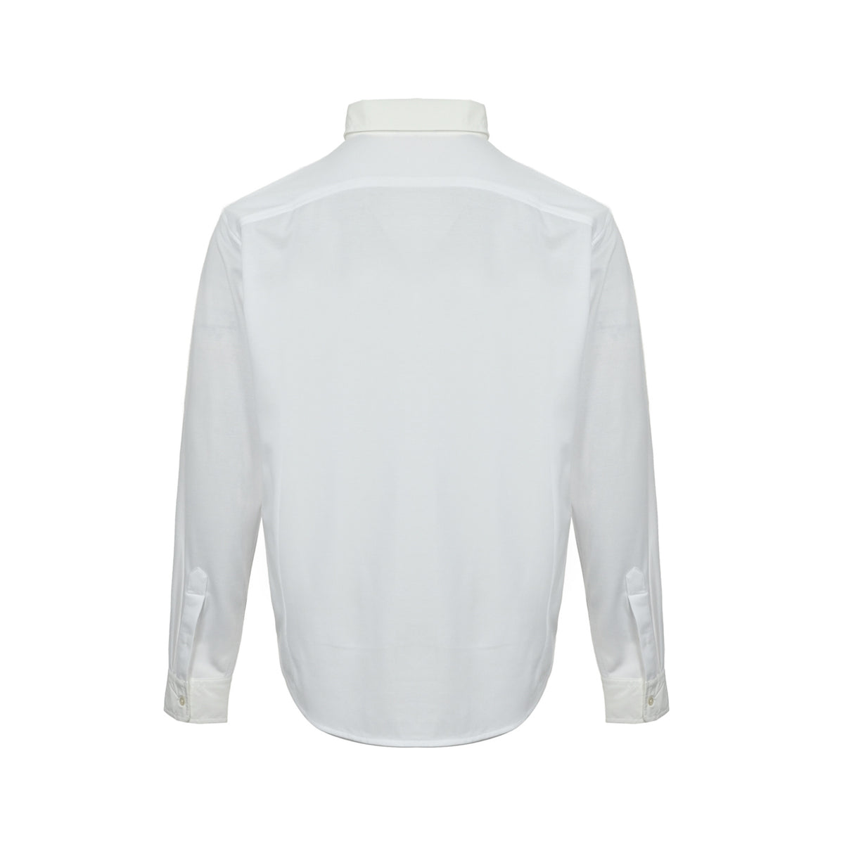 LORO PIANA LP logo embroidered long-sleeved shirt