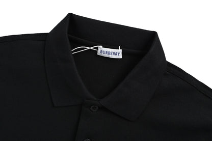Burberry 25ss hem war horse patch Polo short sleeves