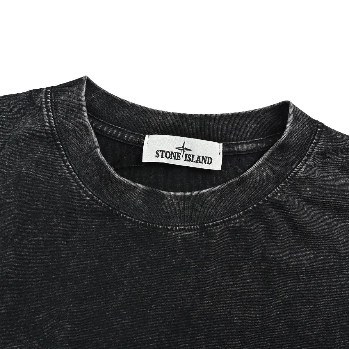 Stone Island classic armband washed short sleeves
