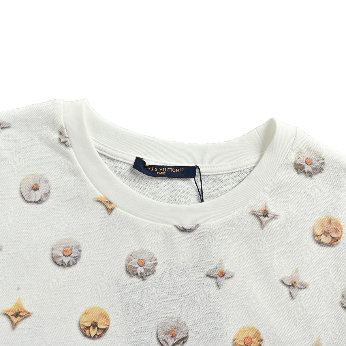 Louis Vuitton 26ss daisy print short sleeves