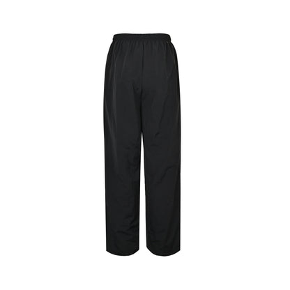 Balenciaga 3M black and red stitching embroidered sports trousers