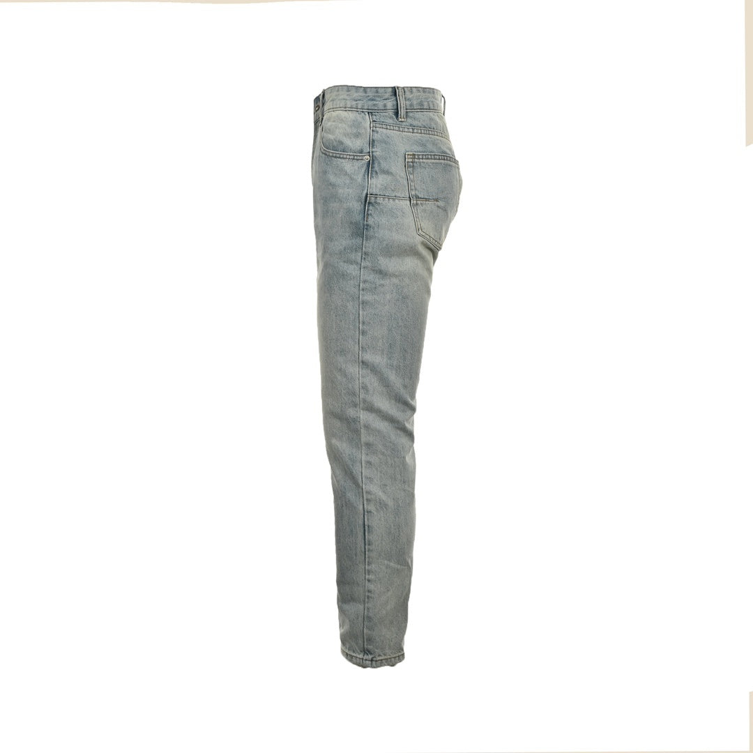 Dior pocket split jeans