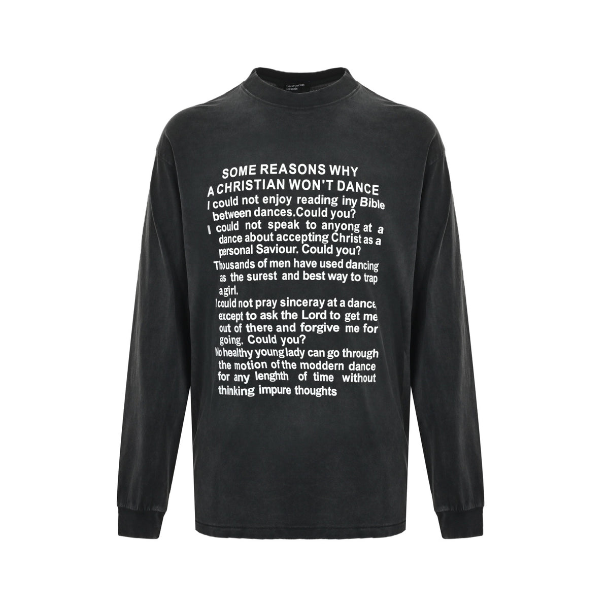 Enfants Riches Déprimés melancholy rich second generation letter print long-sleeved T-shirt