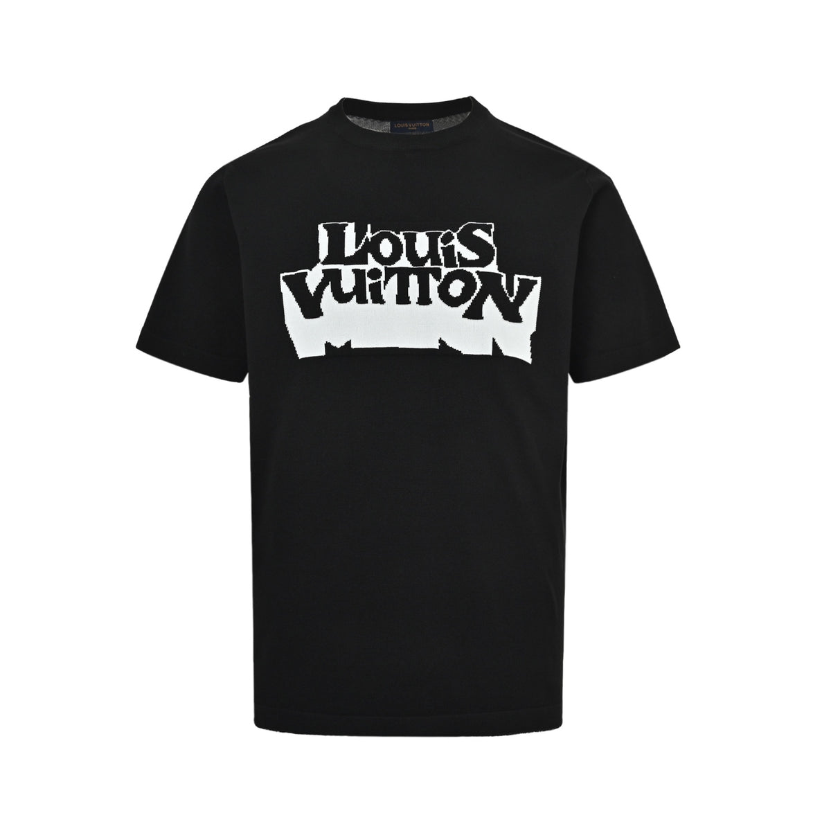 Louis Vuitton letter ghost jacquard knitted short sleeves