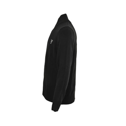 Prada embroidered logo zipper sweater cardigan