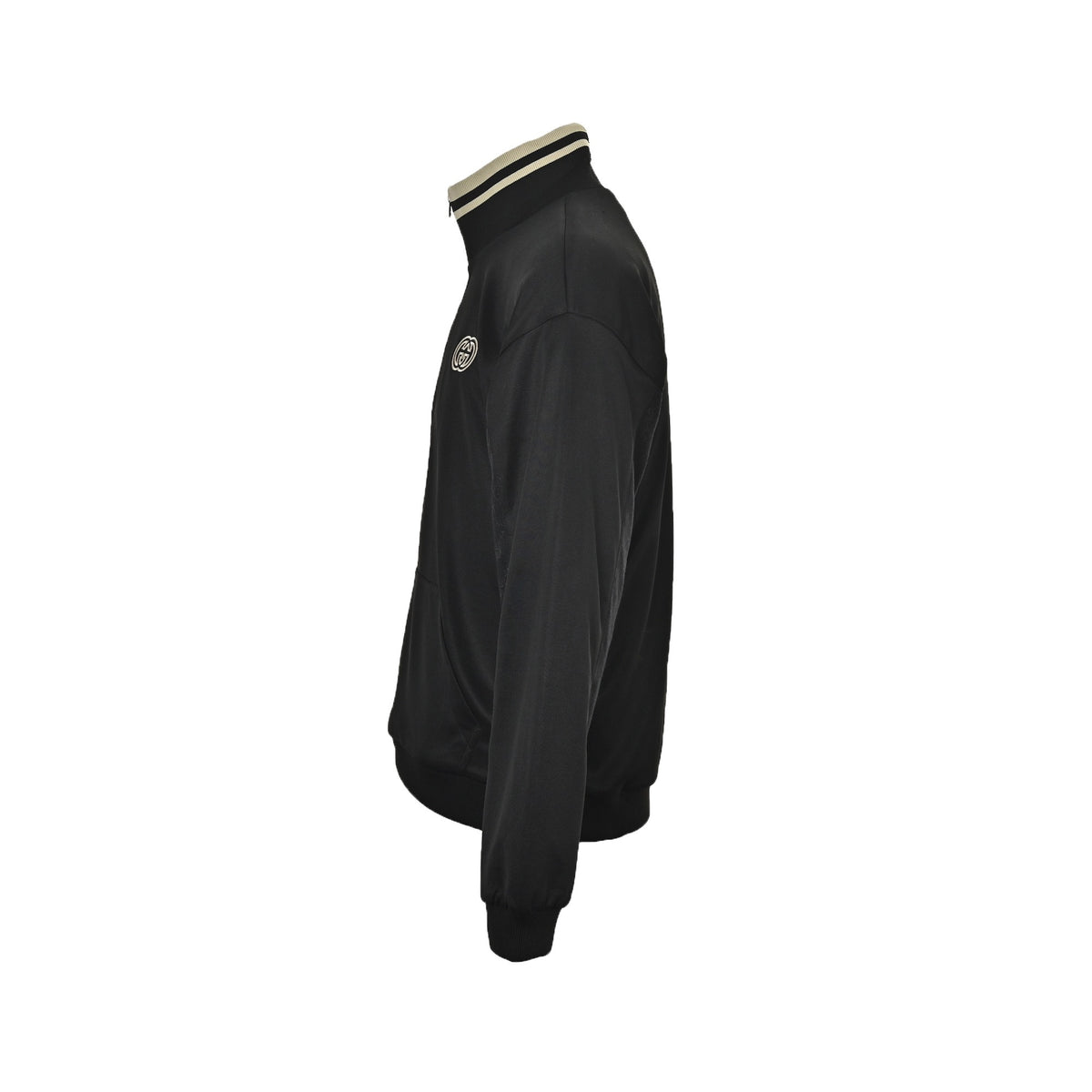 Gucci 24Fw hollow double G embroidered half-zip school uniform suit jacket
