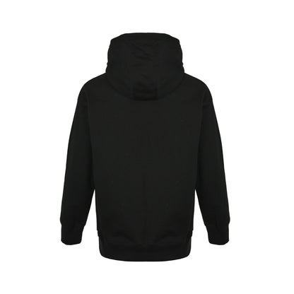 Gucci 25Fw dark letter logo embroidered hooded sweatshirt