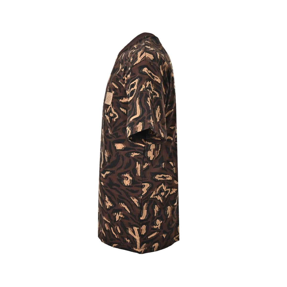 Louis Vuitton 26ss twisted old flower jacquard short sleeves