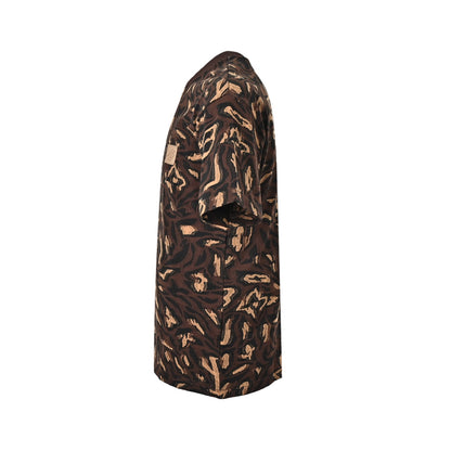 Louis Vuitton 26ss twisted old flower jacquard short sleeves