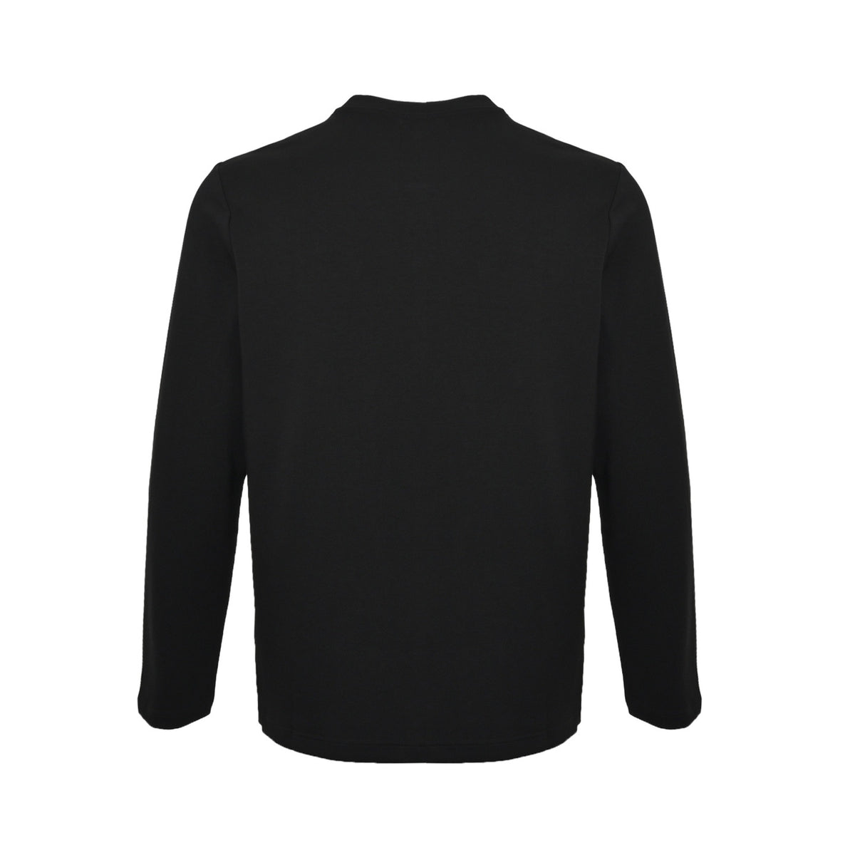 Zegna/Jegna 25Fw simple logo letter embroidered long-sleeved T-shirt