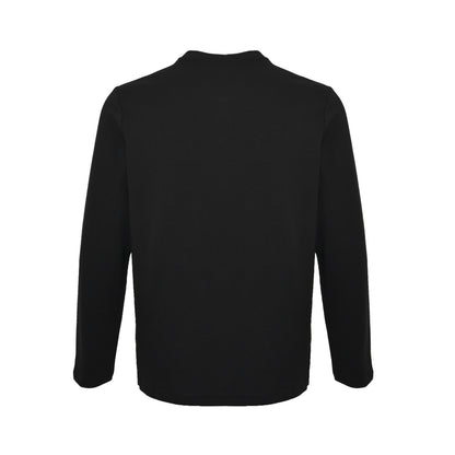 Zegna/Jegna 25Fw simple logo letter embroidered long-sleeved T-shirt