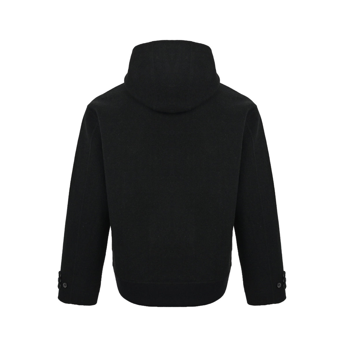 Burberry reversible wool hooded jacket