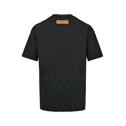 Louis Vuitton 26ss hem presbyopia burnt short sleeves