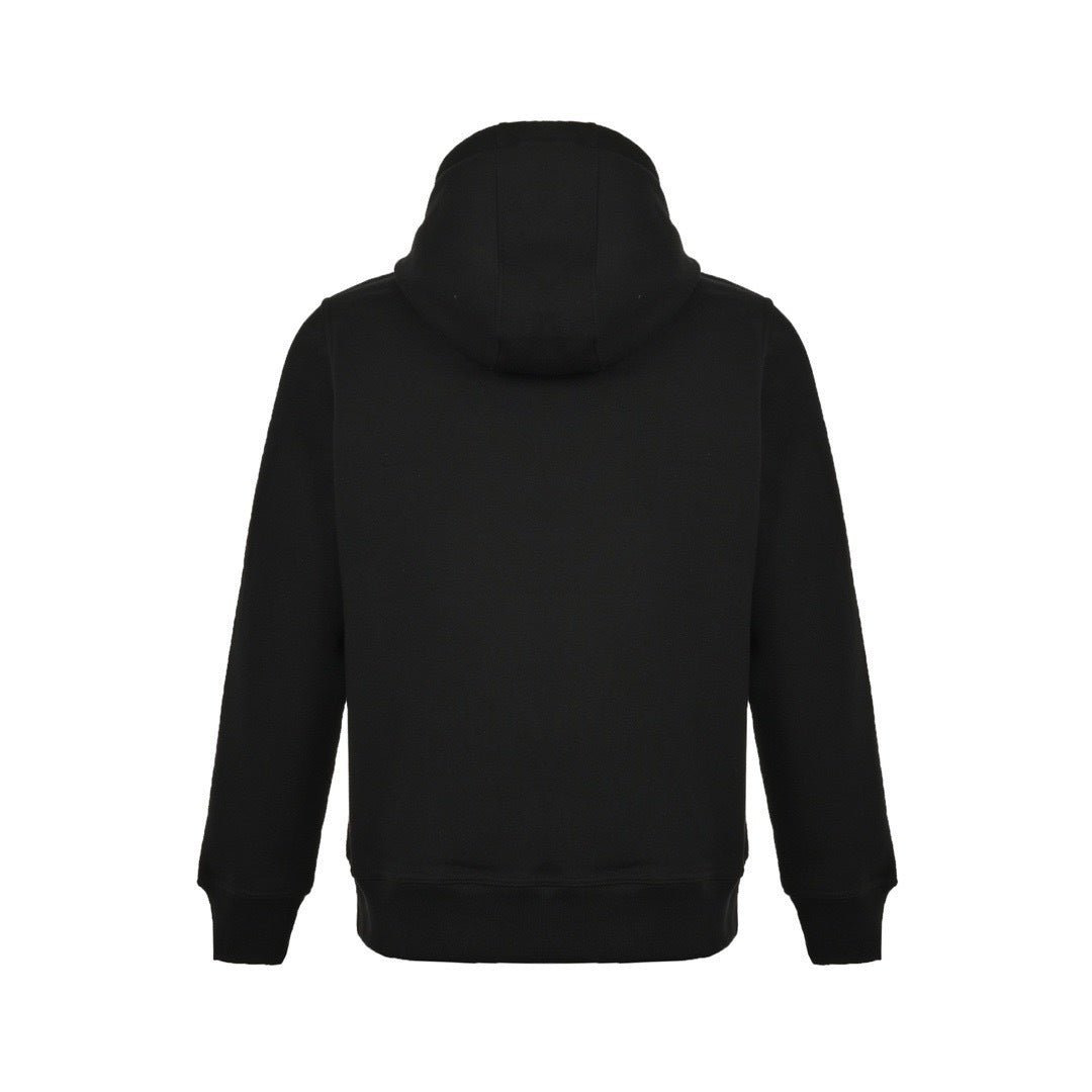 Burberry 23Fw B logo plaid lined zipper hooded sweatshirt jacket