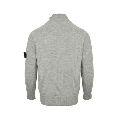 Stone Island 25Fw armband cardigan sweater