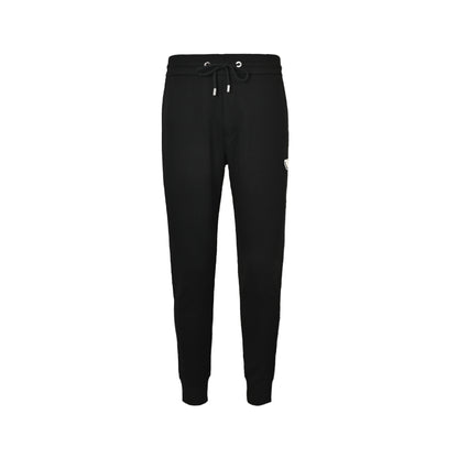 Prada inverted triangle contrast color back pocket trousers