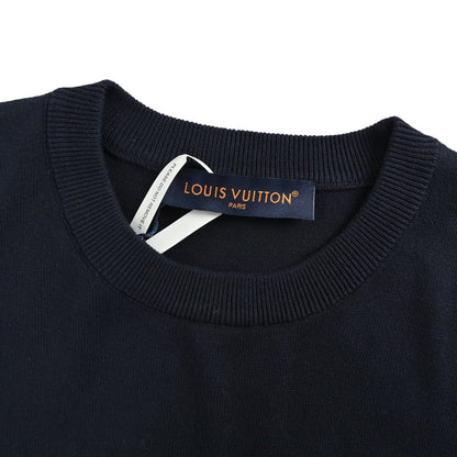 Louis Vuitton 22ss Nigo love jacquard knitted short sleeves