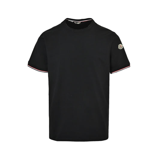 Moncler/mask webbing sleeves small label short sleeves