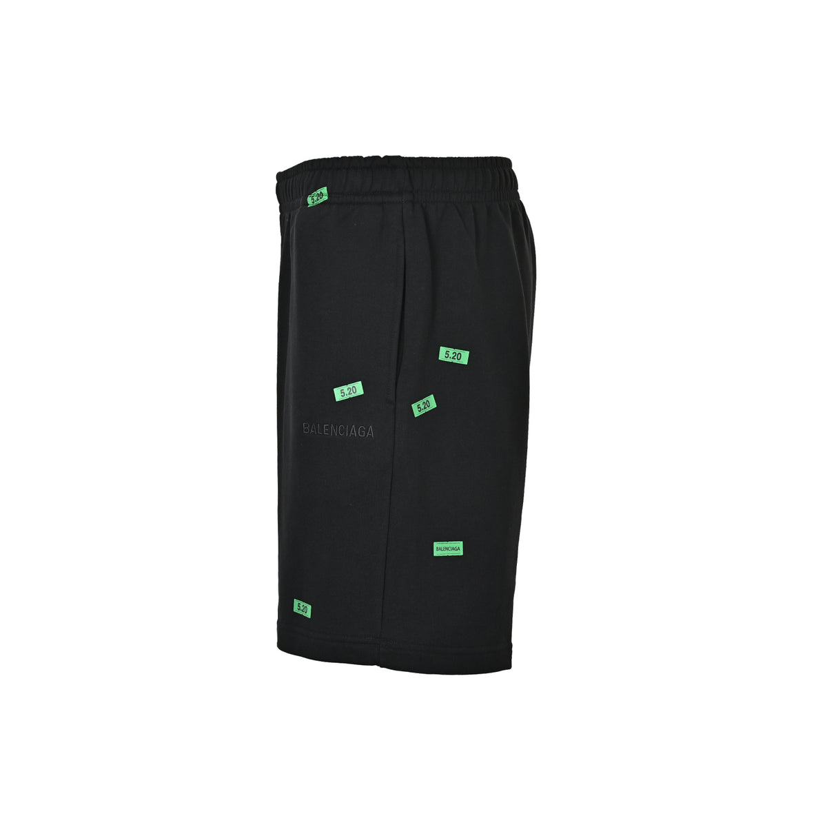 Balenciaga/Balanciaga Paris 5.20 sticker printed small letter shorts