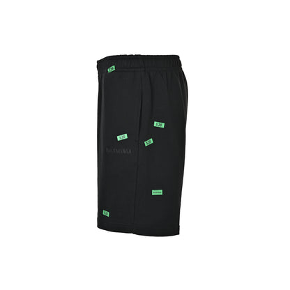 Balenciaga/Balanciaga Paris 5.20 sticker printed small letter shorts