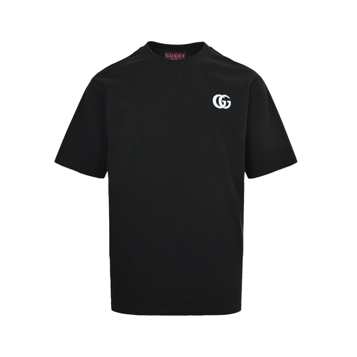 Gucci GG embroidered letter short sleeves