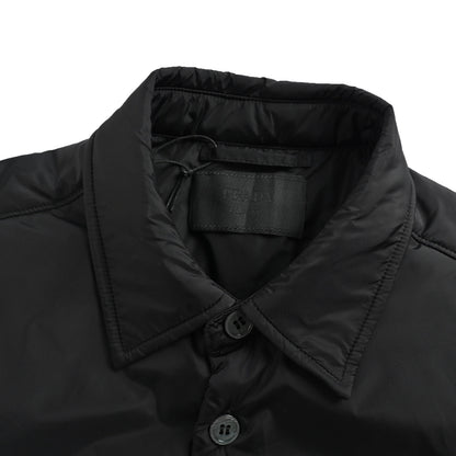 Prada thin cotton jacket with triangle pockets