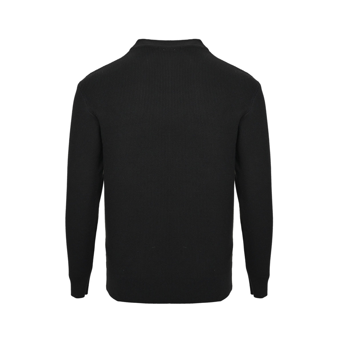 Louis Vuitton chest old pattern leather crew neck sweater