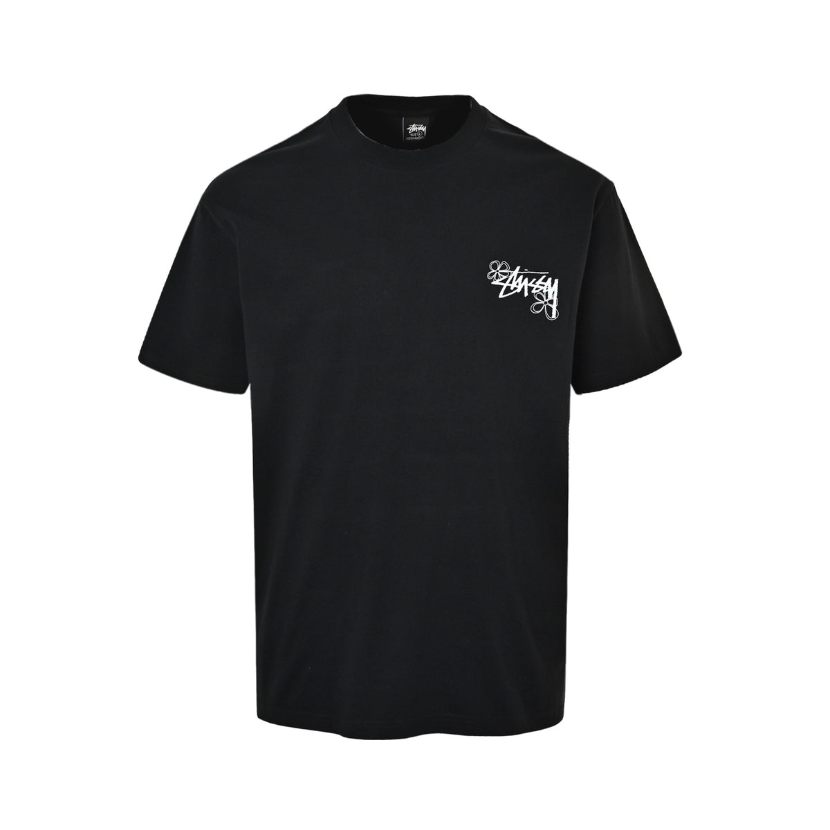 Stussy Summer letter print short sleeves