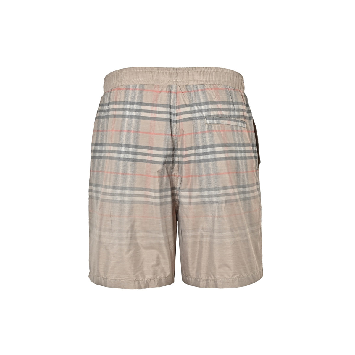 Burberry 26ss gradient plaid beach shorts