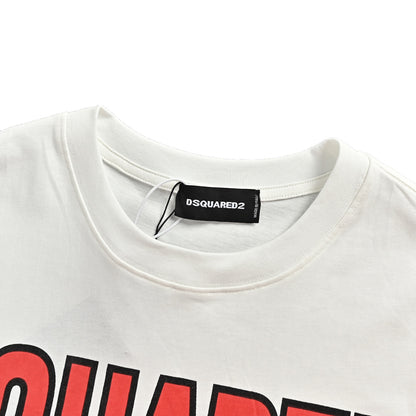 Dsquared2 maple leaf big logo short sleeves
