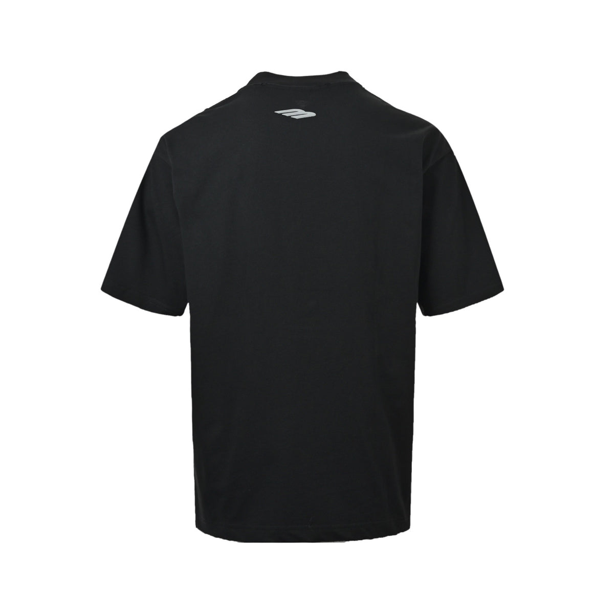 Balenciaga 26ss neckline letter foam printed short sleeves