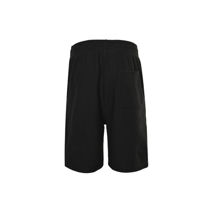 Burberry 25ss cursive letter flocked logo shorts